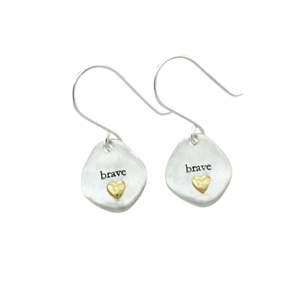 Bjorg Brave Heart Earrings