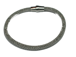 Silver Mesh Bangle