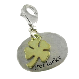 Bjorg Lucky Clover Charm