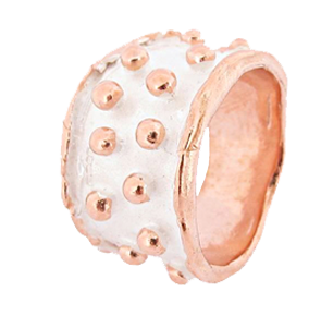 Rose Gold Bobble Ring