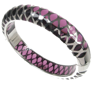 Purple Resin Bangle