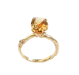 Alex Monroe Citrine Ring