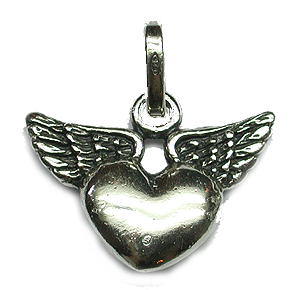 Giovanni Raspini Winged Heart Charm