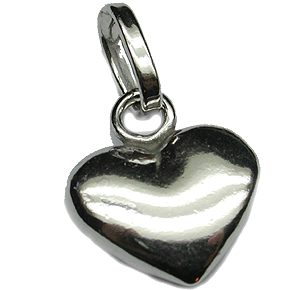 Raspini Plain Heart Charm