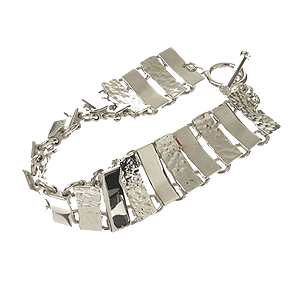 Silver Oblong Bracelet